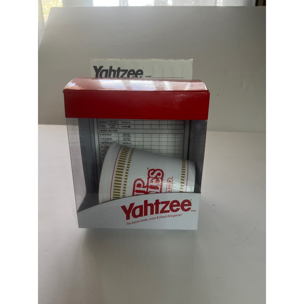 Yahtzee Cup Noodles Edition Dice Game Collectible New Sealed USAopoly